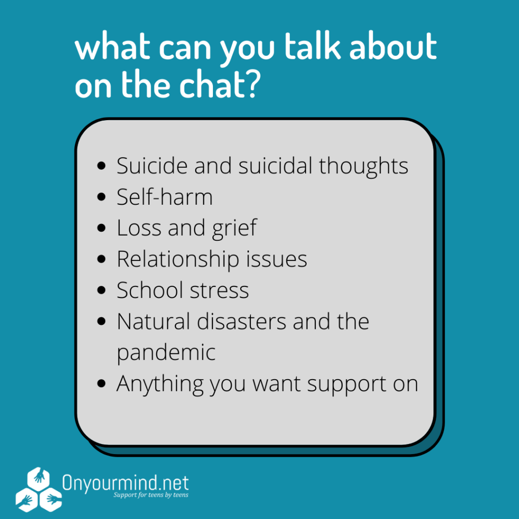 Chat suicide prevention 13 suicide