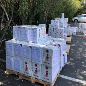 Pallet of diapers
